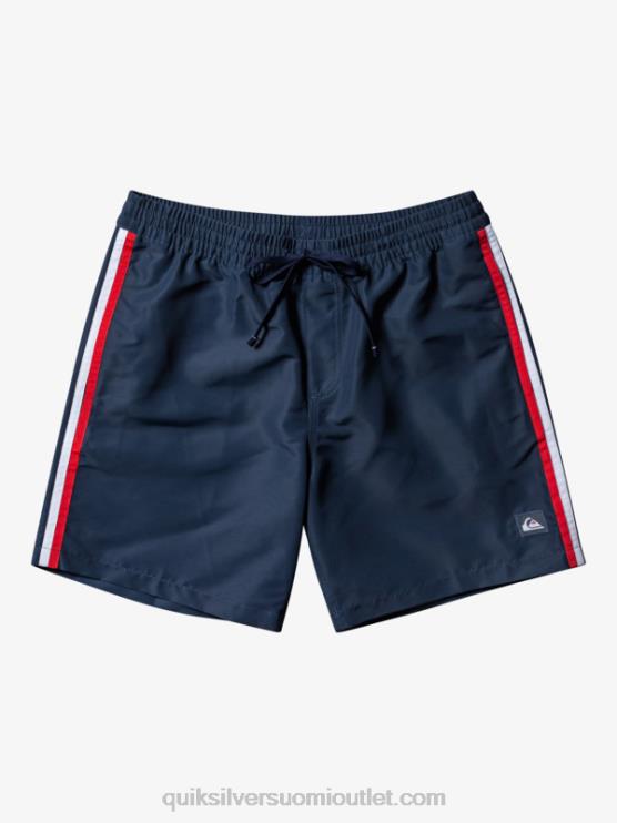 Quiksilver D6JJ280 miehet laivasto bleiseri ranta kiitos 17 lentopalloa
