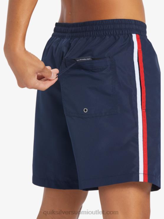 Quiksilver D6JJ280 miehet laivasto bleiseri ranta kiitos 17 lentopalloa