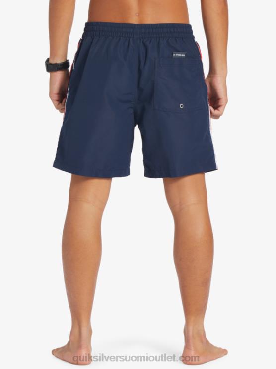 Quiksilver D6JJ280 miehet laivasto bleiseri ranta kiitos 17 lentopalloa