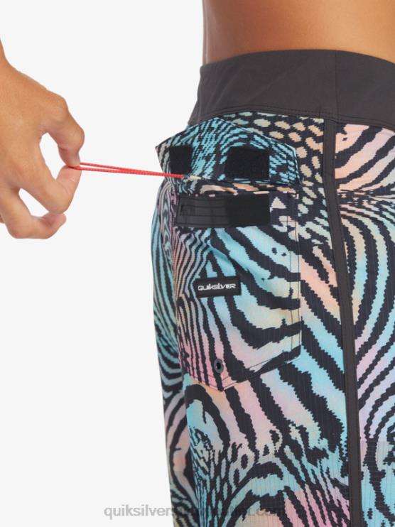 Quiksilver D6JJ28 miehet asfaltti highlite kampasimpukka 19 boardshortsit