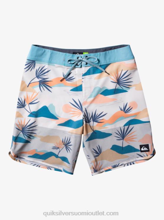 Quiksilver D6JJ29 miehet koivu highlite kampasimpukka 19 boardshortsit