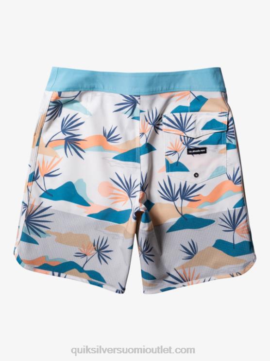 Quiksilver D6JJ29 miehet koivu highlite kampasimpukka 19 boardshortsit