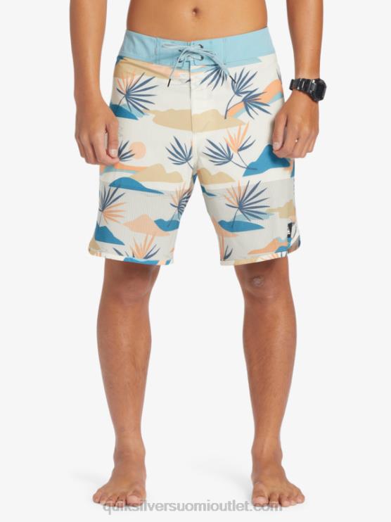 Quiksilver D6JJ29 miehet koivu highlite kampasimpukka 19 boardshortsit