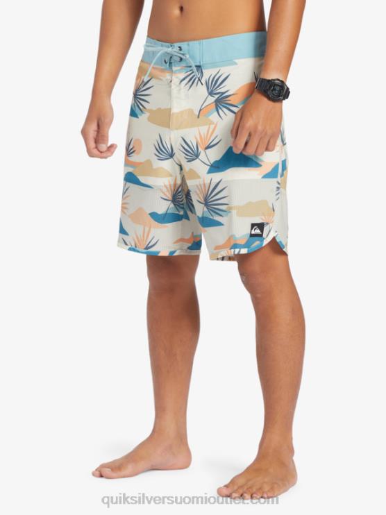Quiksilver D6JJ29 miehet koivu highlite kampasimpukka 19 boardshortsit