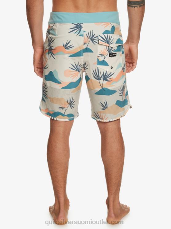 Quiksilver D6JJ29 miehet koivu highlite kampasimpukka 19 boardshortsit