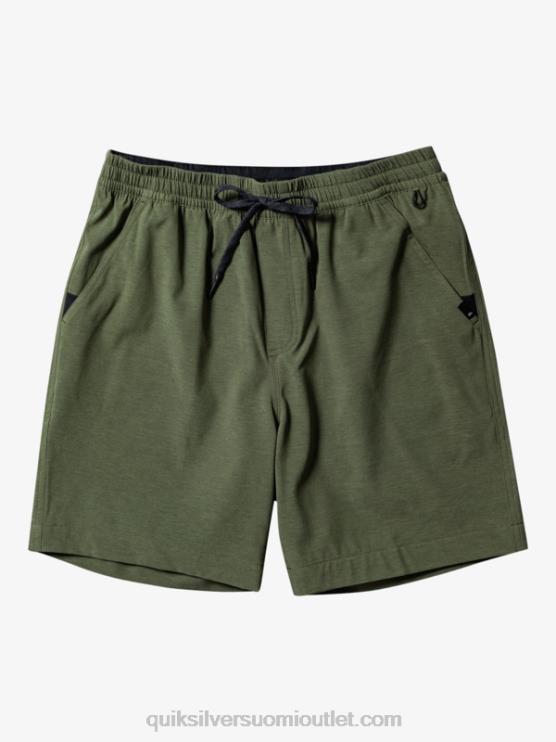 Quiksilver D6JJ303 miehet nelilehtinen apila taxer heather 18 amphibian boardshortsit