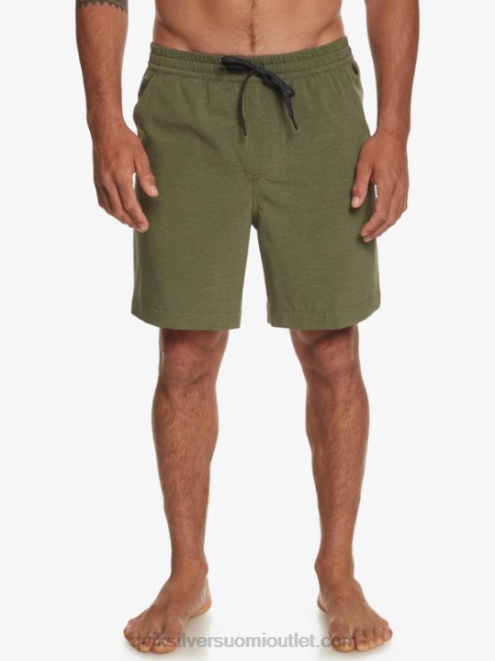 Quiksilver D6JJ303 miehet nelilehtinen apila taxer heather 18 amphibian boardshortsit