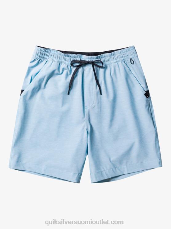 Quiksilver D6JJ304 miehet taivaansininen kanerva taxer heather 18 amphibian boardshortsit