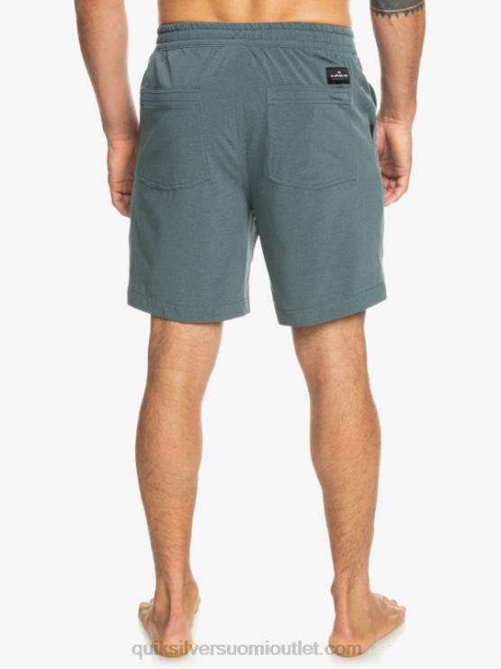 Quiksilver D6JJ305 miehet tumma liuskekivi taxer heather 18 amphibian boardshortsit
