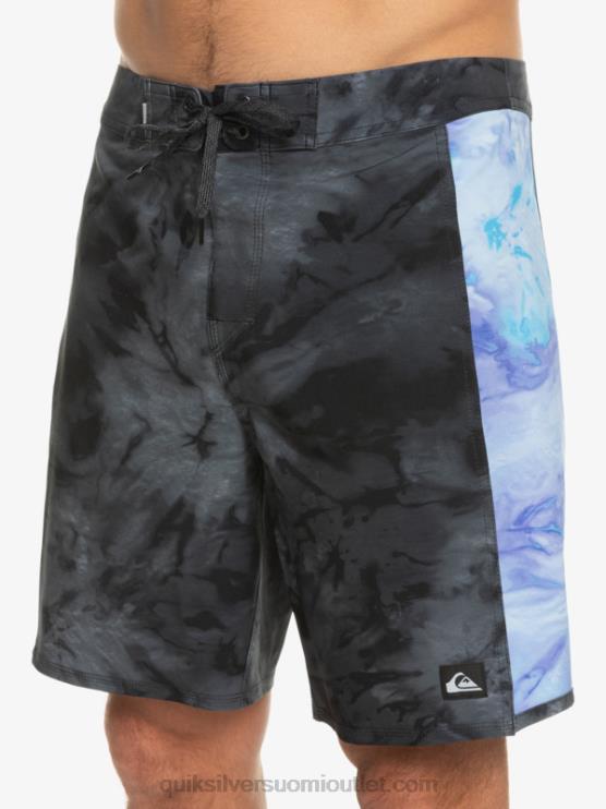 Quiksilver D6JJ313 miehet musta surfsilk arch 18 boardshortsit