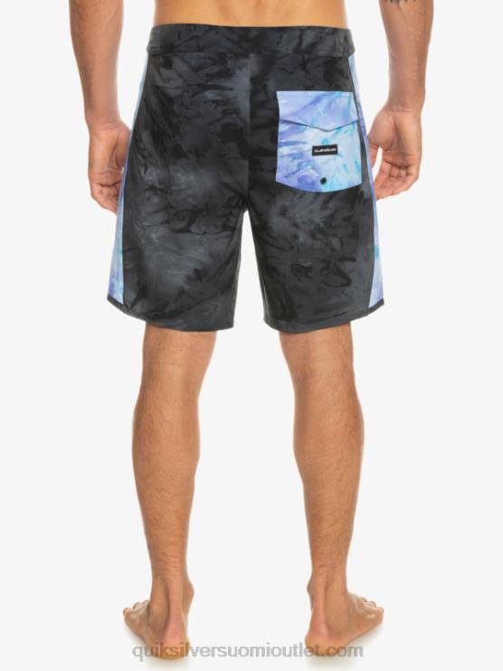 Quiksilver D6JJ313 miehet musta surfsilk arch 18 boardshortsit