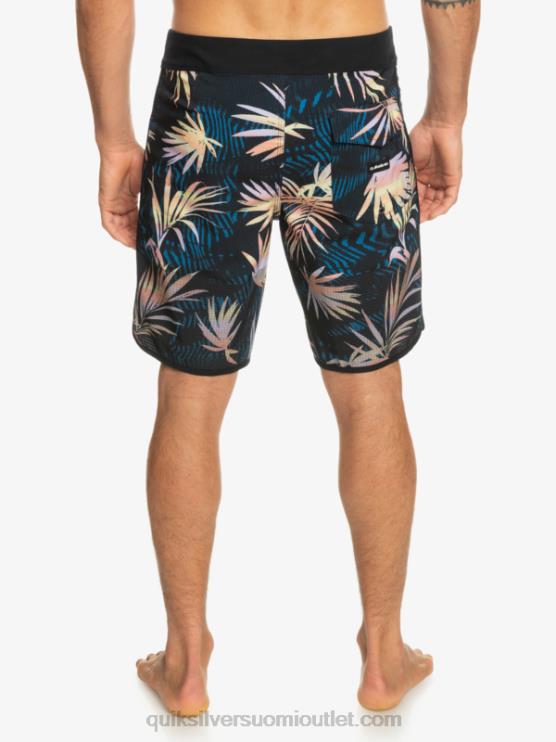 Quiksilver D6JJ31 miehet musta highlite kampasimpukka 19 boardshortsit
