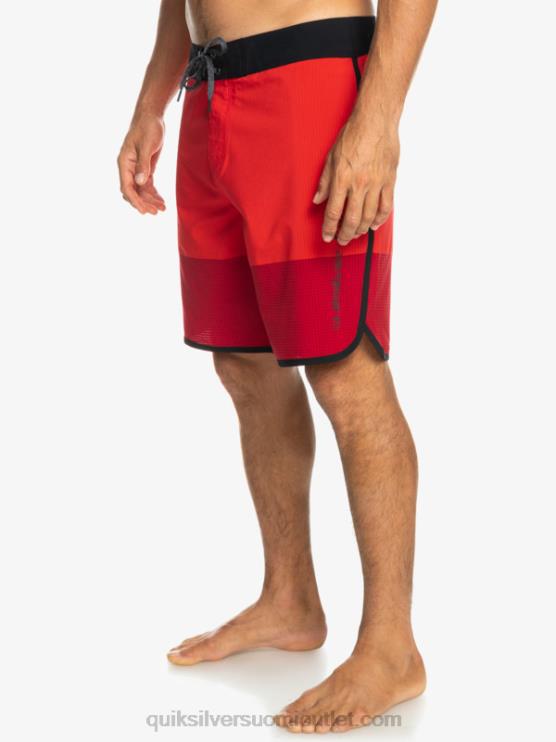 Quiksilver D6JJ32 miehet korkean riskin punainen highlite kampasimpukka 19 boardshortsit