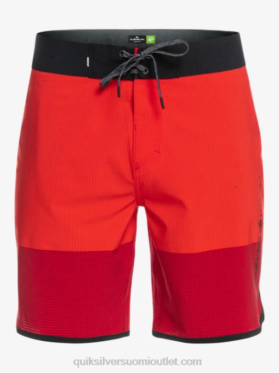 Quiksilver D6JJ32 miehet korkean riskin punainen highlite kampasimpukka 19 boardshortsit