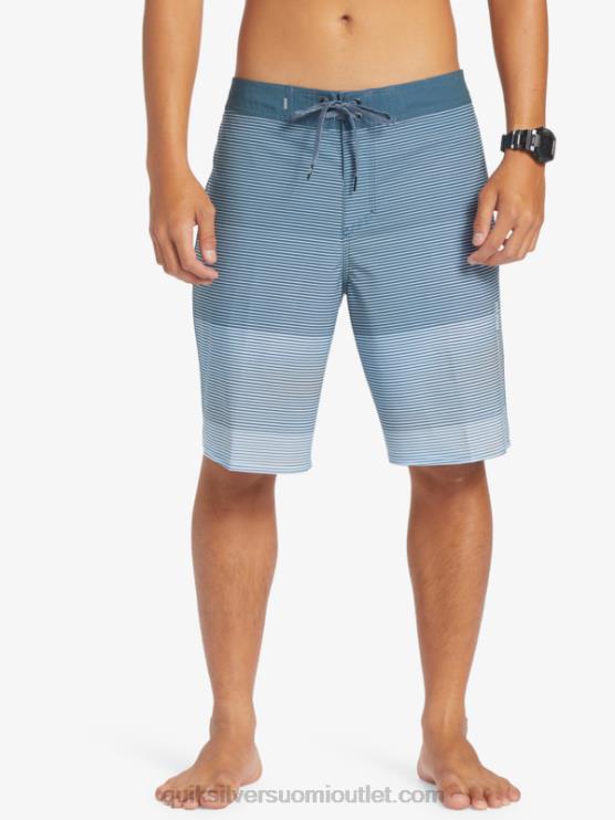 Quiksilver D6JJ332 miehet keskiyön laivasto Surfsilk massiiviset 20 boardshortsit