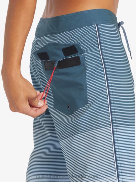 Quiksilver D6JJ332 miehet keskiyön laivasto Surfsilk massiiviset 20 boardshortsit