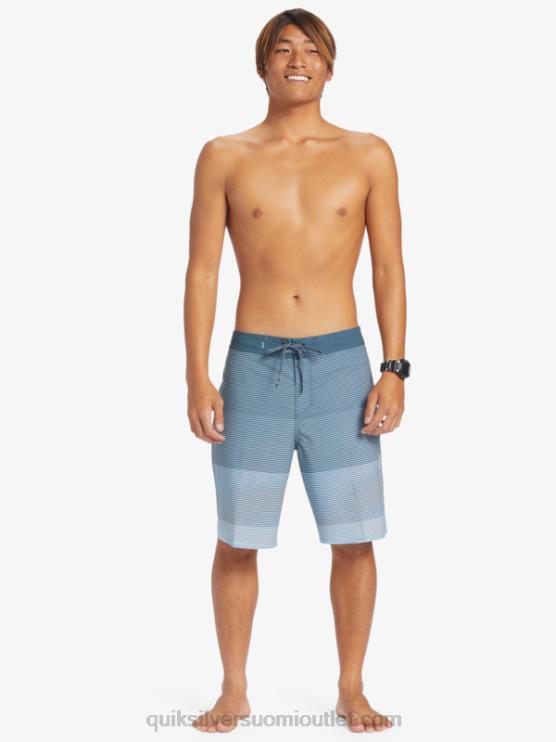 Quiksilver D6JJ332 miehet keskiyön laivasto Surfsilk massiiviset 20 boardshortsit