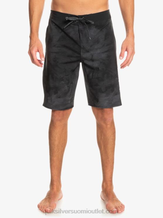 Quiksilver D6JJ335 miehet musta Surfsilk massiiviset 20 boardshortsit