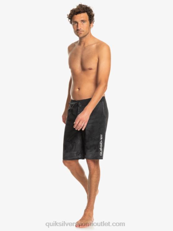 Quiksilver D6JJ335 miehet musta Surfsilk massiiviset 20 boardshortsit