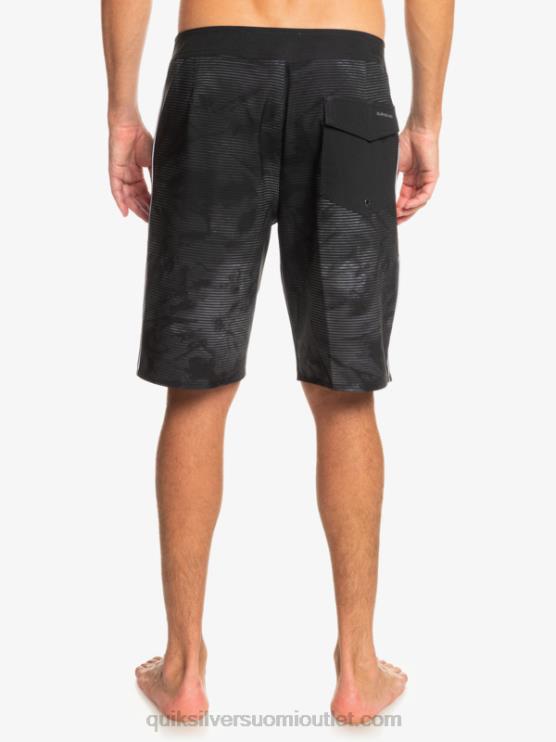 Quiksilver D6JJ335 miehet musta Surfsilk massiiviset 20 boardshortsit
