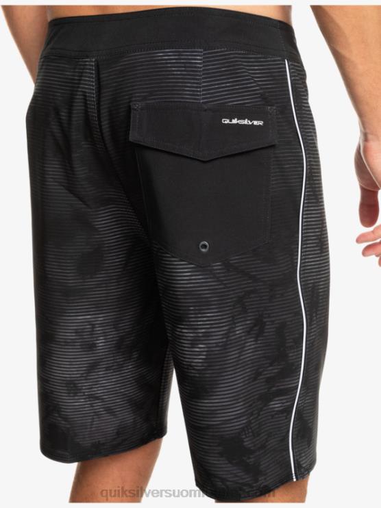 Quiksilver D6JJ335 miehet musta Surfsilk massiiviset 20 boardshortsit