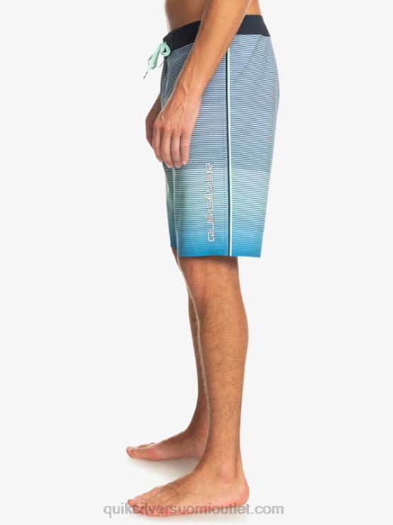 Quiksilver D6JJ336 miehet snorkkelin sininen Surfsilk massiiviset 20 boardshortsit