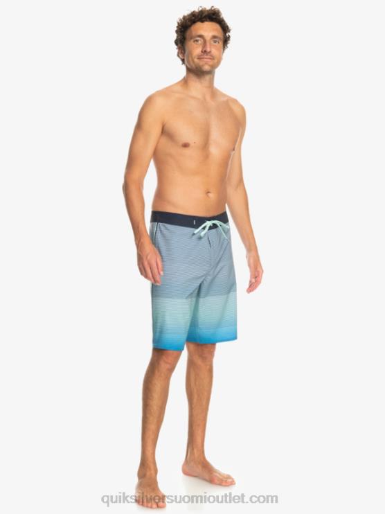 Quiksilver D6JJ336 miehet snorkkelin sininen Surfsilk massiiviset 20 boardshortsit