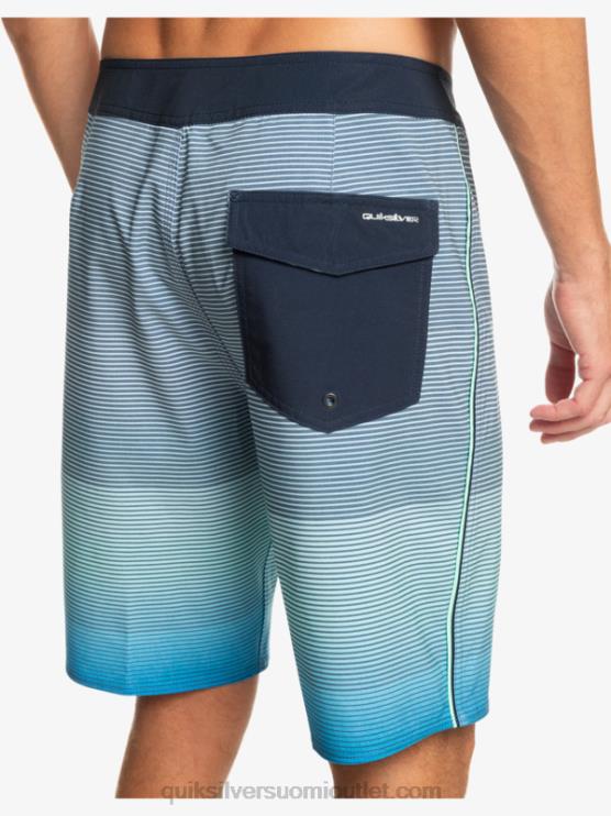 Quiksilver D6JJ336 miehet snorkkelin sininen Surfsilk massiiviset 20 boardshortsit