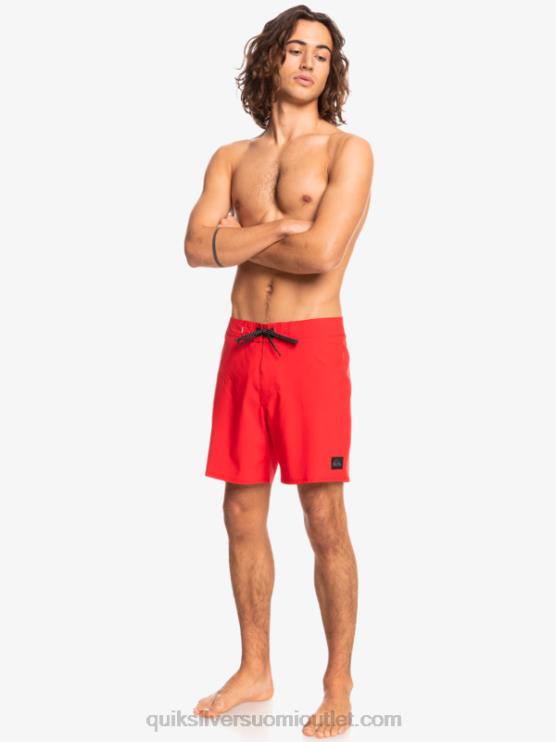 Quiksilver D6JJ337 miehet korkean riskin punainen surfsilk kaimana 16 boardshortsit