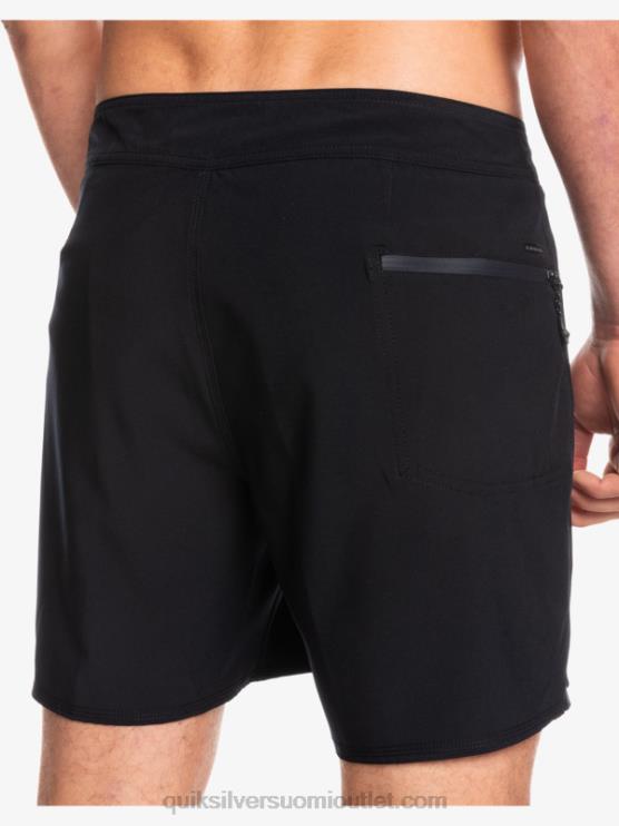 Quiksilver D6JJ338 miehet musta surfsilk kaimana 16 boardshortsit