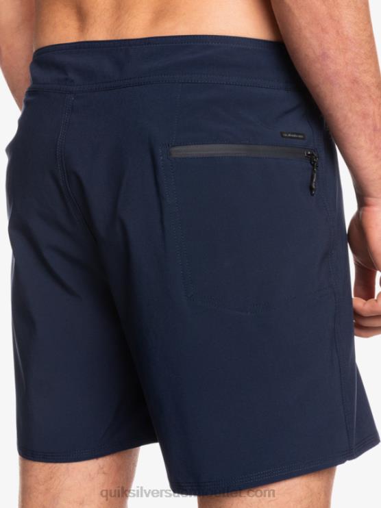 Quiksilver D6JJ339 miehet laivasto bleiseri surfsilk kaimana 16 boardshortsit