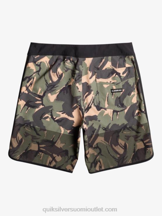 Quiksilver D6JJ33 miehet camo highlite kampasimpukka 19 boardshortsit