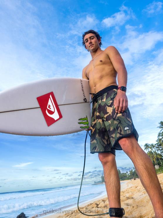 Quiksilver D6JJ33 miehet camo highlite kampasimpukka 19 boardshortsit