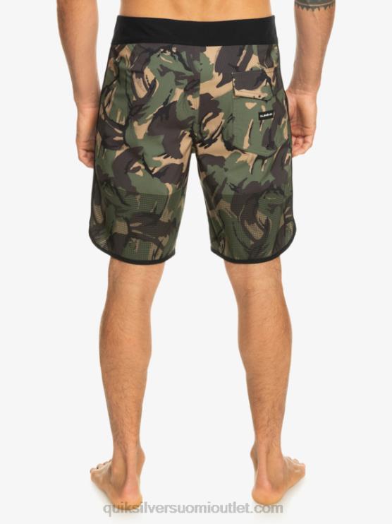 Quiksilver D6JJ33 miehet camo highlite kampasimpukka 19 boardshortsit