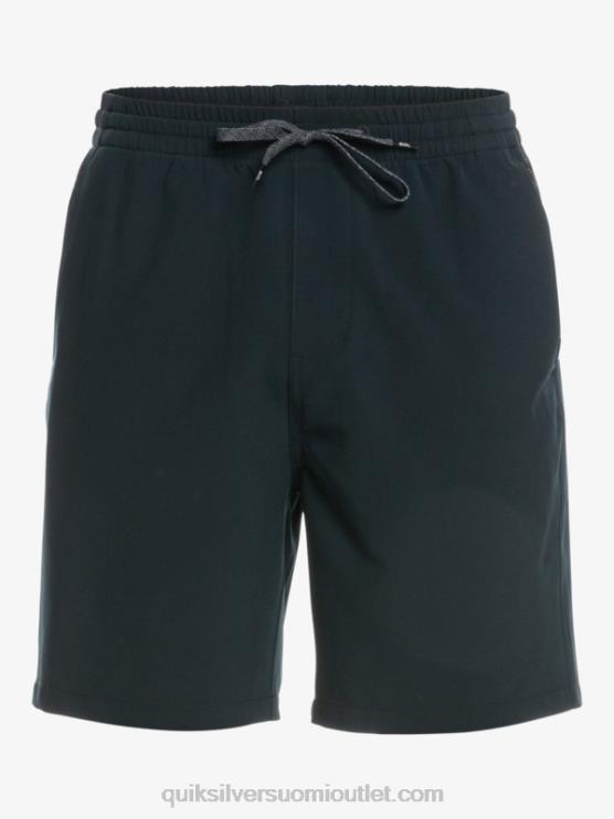 Quiksilver D6JJ342 miehet musta ocean elastiset 18 sammakkoeläinshortsit