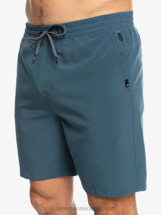 Quiksilver D6JJ345 miehet keskiyön laivasto ocean elastiset 18 sammakkoeläinshortsit