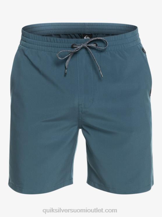 Quiksilver D6JJ345 miehet keskiyön laivasto ocean elastiset 18 sammakkoeläinshortsit