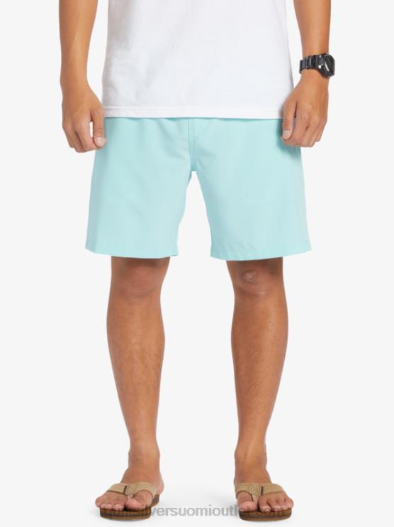 Quiksilver D6JJ346 miehet enkelin sininen ocean elastiset 18 sammakkoeläinshortsit
