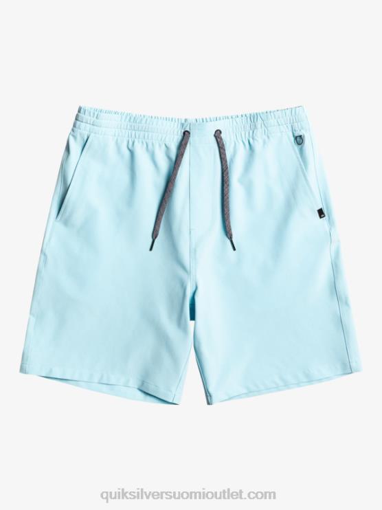 Quiksilver D6JJ347 miehet taivaansininen ocean elastiset 18 sammakkoeläinshortsit