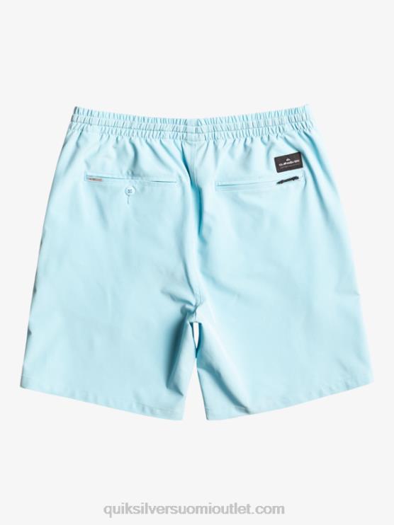 Quiksilver D6JJ347 miehet taivaansininen ocean elastiset 18 sammakkoeläinshortsit