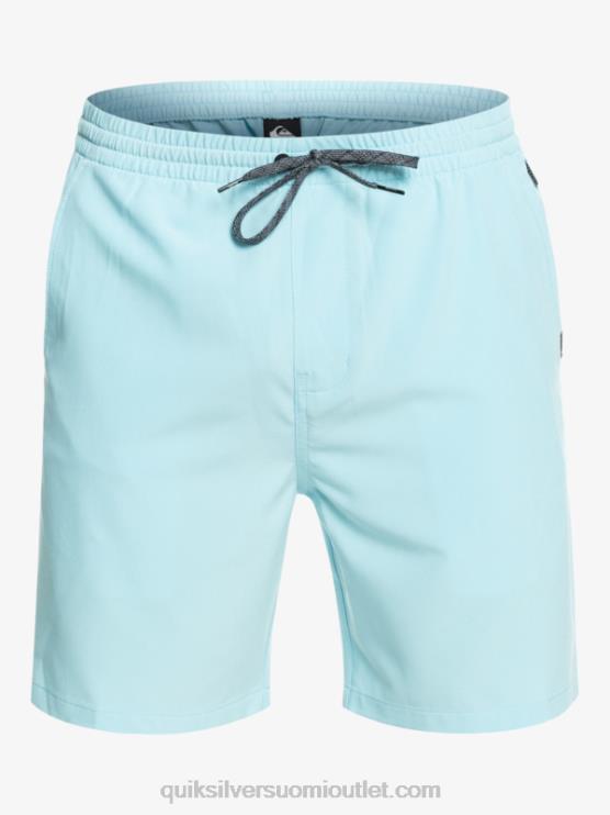 Quiksilver D6JJ347 miehet taivaansininen ocean elastiset 18 sammakkoeläinshortsit