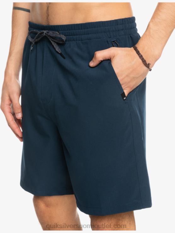 Quiksilver D6JJ349 miehet laivasto bleiseri ocean elastiset 18 sammakkoeläinshortsit
