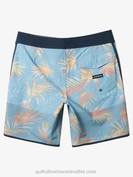 Quiksilver D6JJ34 miehet taivaansininen highlite kampasimpukka 19 boardshortsit