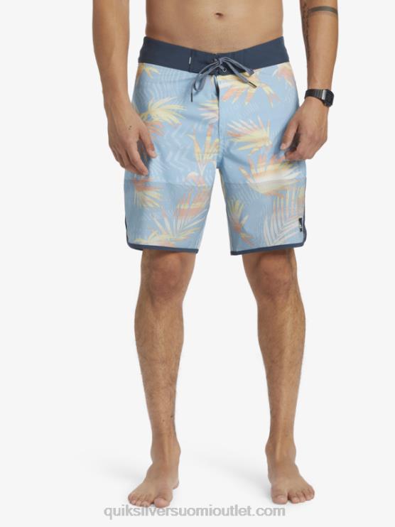 Quiksilver D6JJ34 miehet taivaansininen highlite kampasimpukka 19 boardshortsit