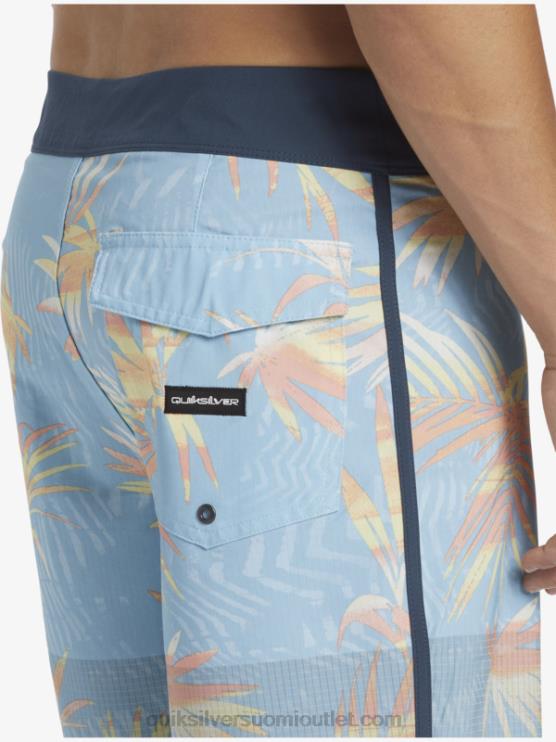 Quiksilver D6JJ34 miehet taivaansininen highlite kampasimpukka 19 boardshortsit