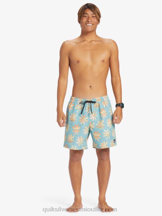 Quiksilver D6JJ353 miehet cameo sininen sekoita uudelleen 17 lentopalloa
