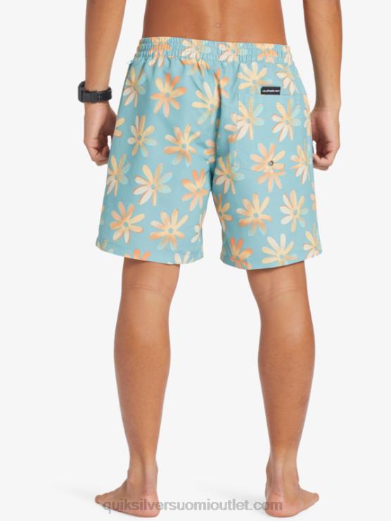 Quiksilver D6JJ353 miehet cameo sininen sekoita uudelleen 17 lentopalloa