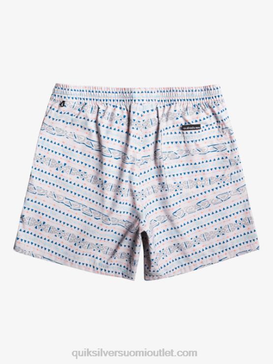 Quiksilver D6JJ356 miehet harmaa violetti sekoita uudelleen 17 lentopalloa