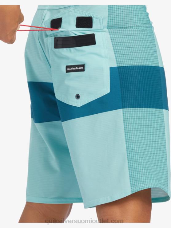 Quiksilver D6JJ367 miehet enkelin sininen highlite arch 19 boardshortsit