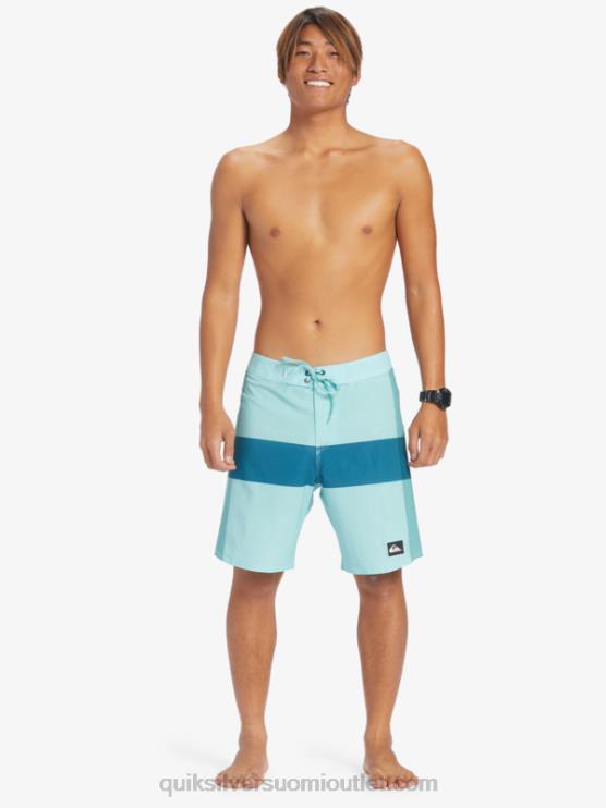 Quiksilver D6JJ367 miehet enkelin sininen highlite arch 19 boardshortsit